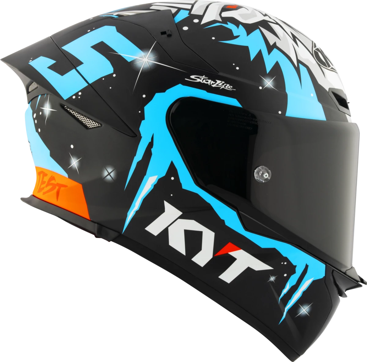 Kask motocyklowy KYT TT-REVO MASIA REP. WINTER TEST MATT