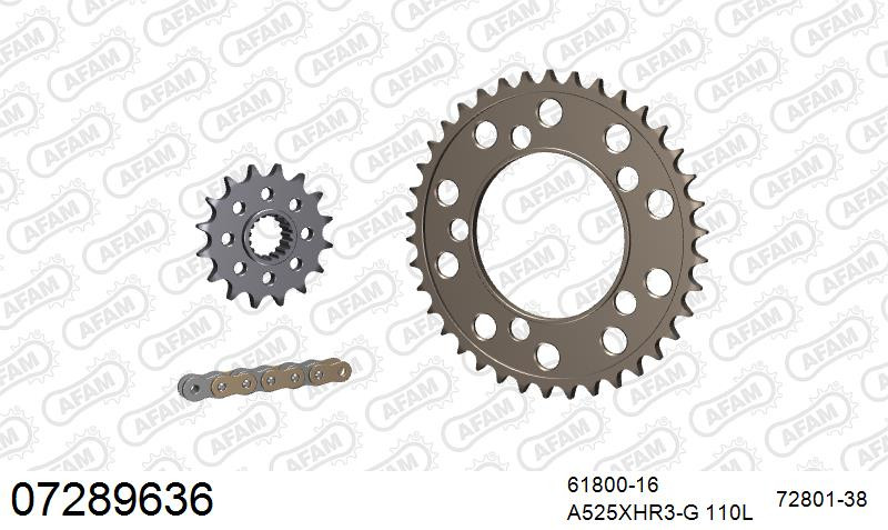Zestaw napędowy AFAM do KTM 990 R Super Duke R, 990 Super Duke