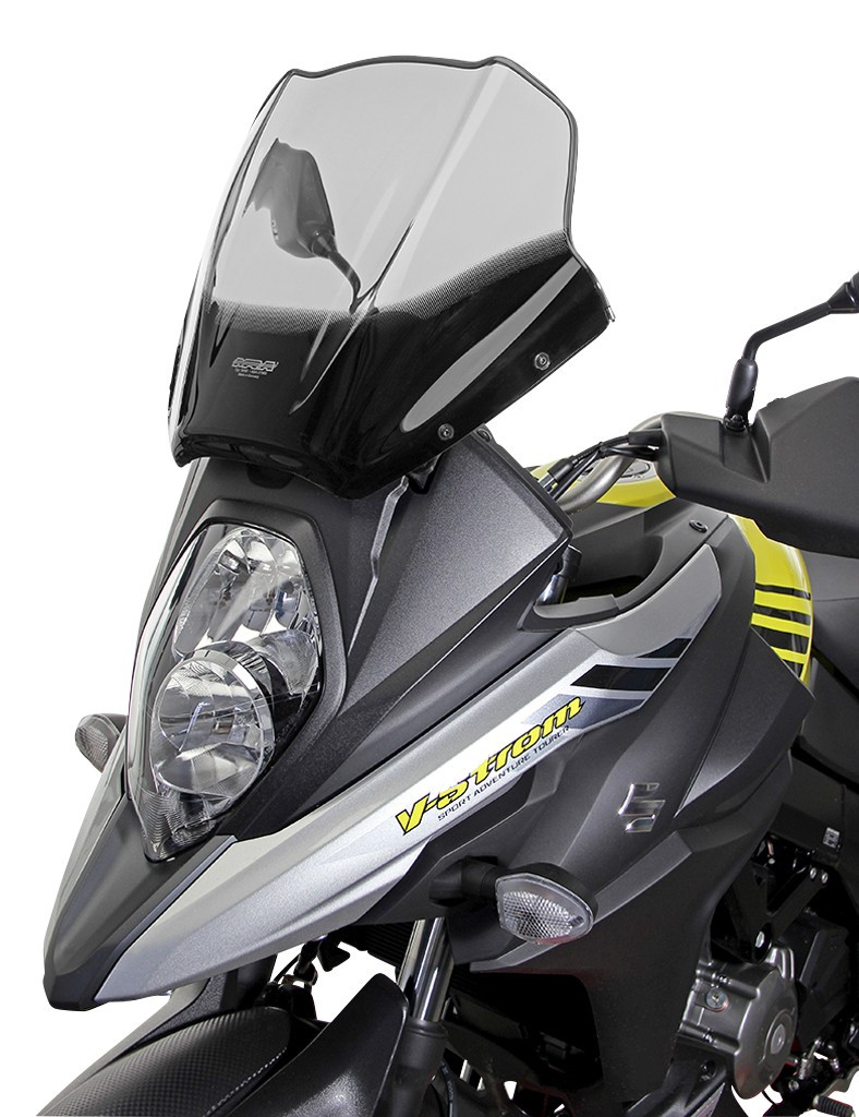 Szyba motocyklowa MRA SUZUKI DL 650 V-STROM WC70/WC71 2017-, forma T, przyciemniana