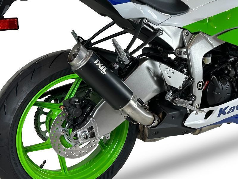 Tłumik, Układ wydechowy IXIL KAWASAKI Z 650 RS 2024 (ER650R ER650RA2) typ RC3B FULL SYSTEM - SPORT XTREM BLACK