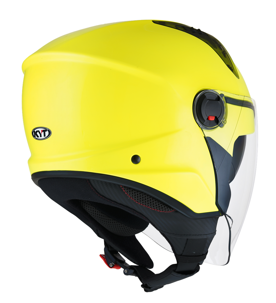 Kask Motocyklowy KYT D-CITY połysk żółty fluo ECE/ONU 22-06