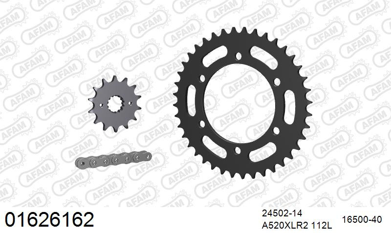 Zestaw napędowy AFAM do KAWASAKI EL 250 F2,F3,F4