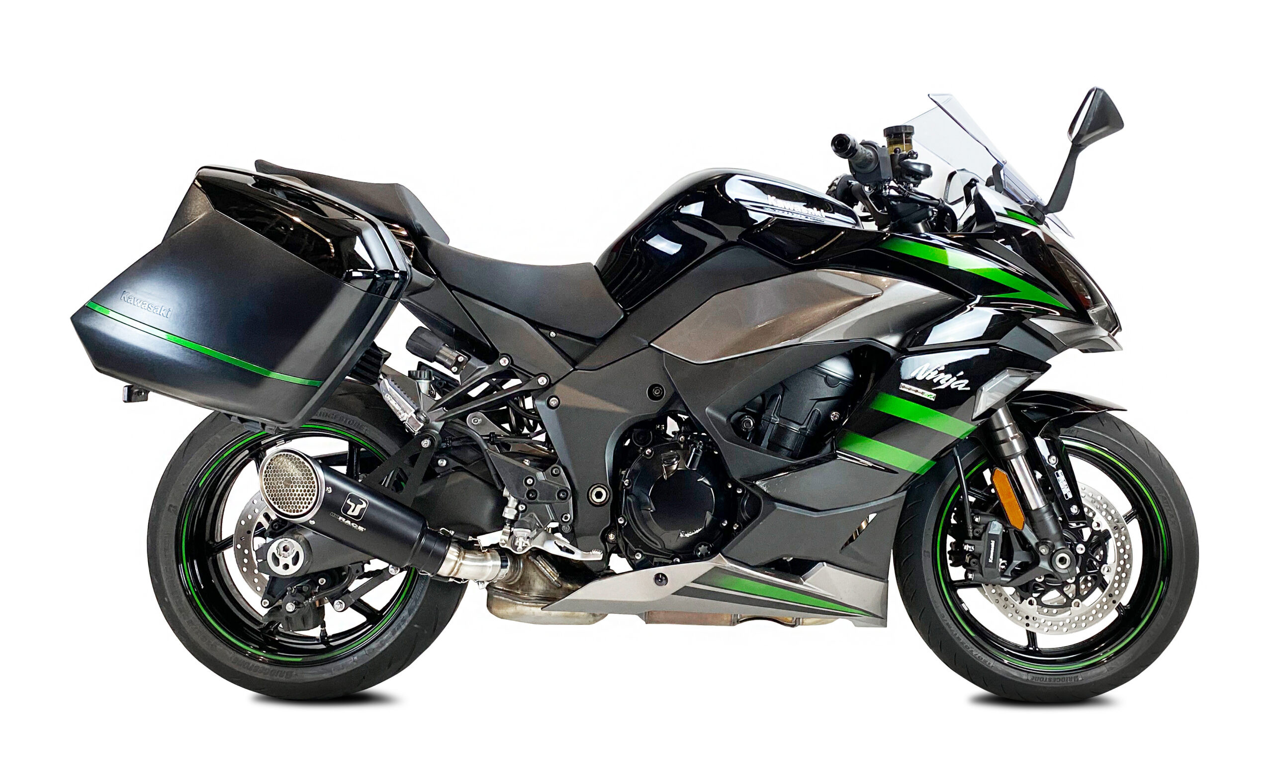 Tłumik IXRACE KAWASAKI NINJA 1000 SX 20-22 (ZXT02K) typ MK1B MK1 SERIES BLACK (Homologacja)