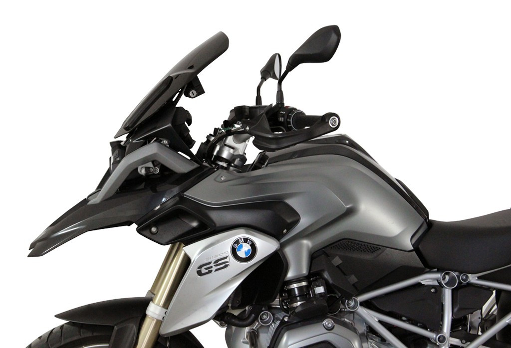 Szyba motocyklowa MRA BMW R 1200 GS RALLYE R12W 2017-, forma TM, czarna