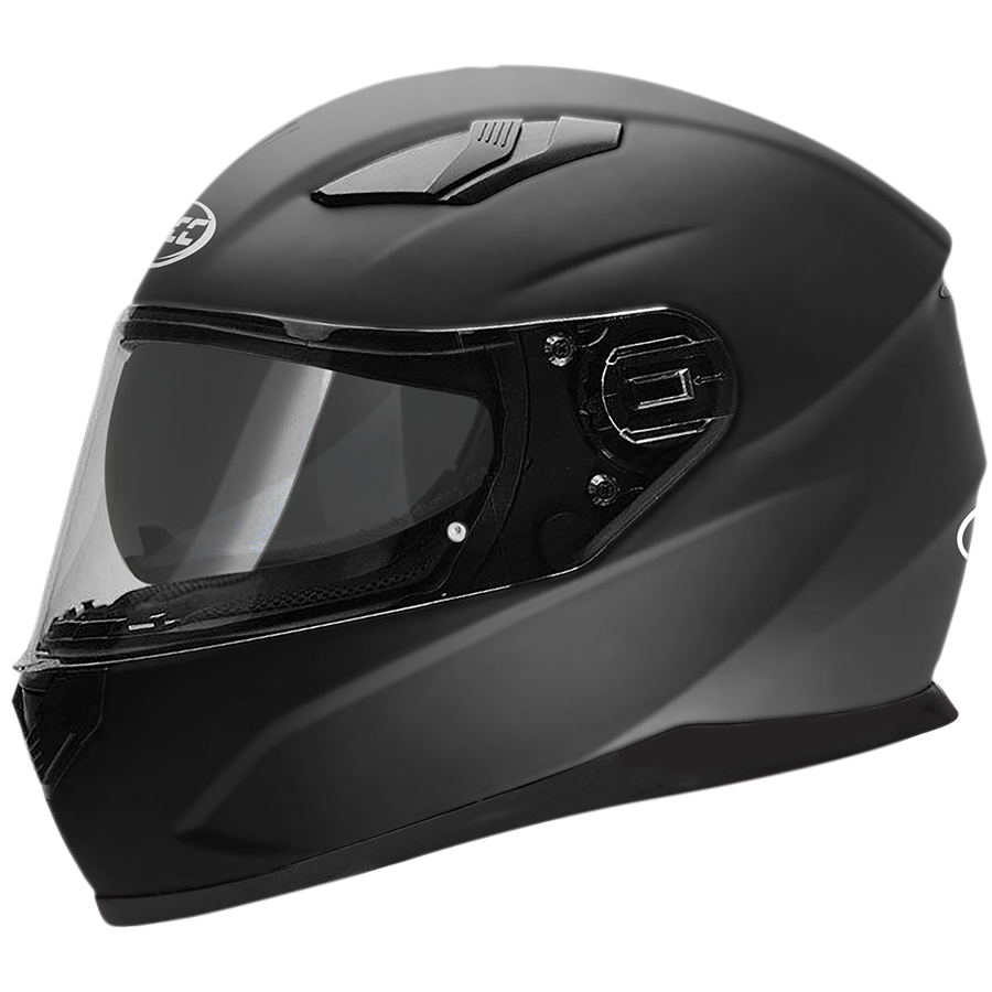 Kask motocyklowy ROCC 450 matowo czarny