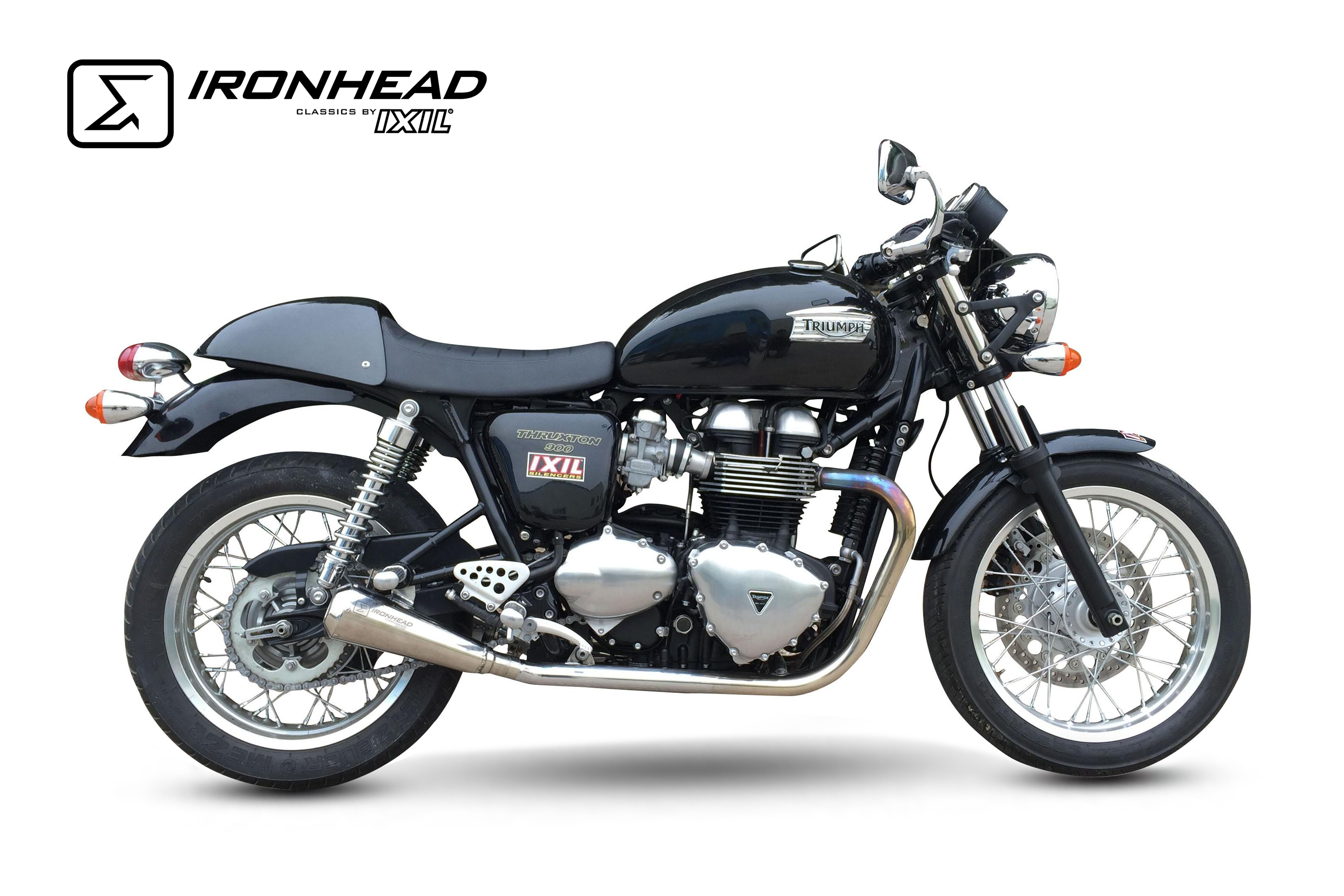 Tłumik lewy IXIL TRIUMPH THRUXTON 865 04-15 (986ME 986ME2) typ OVC11SS (waga: 2100g, długość: 270 mm.)