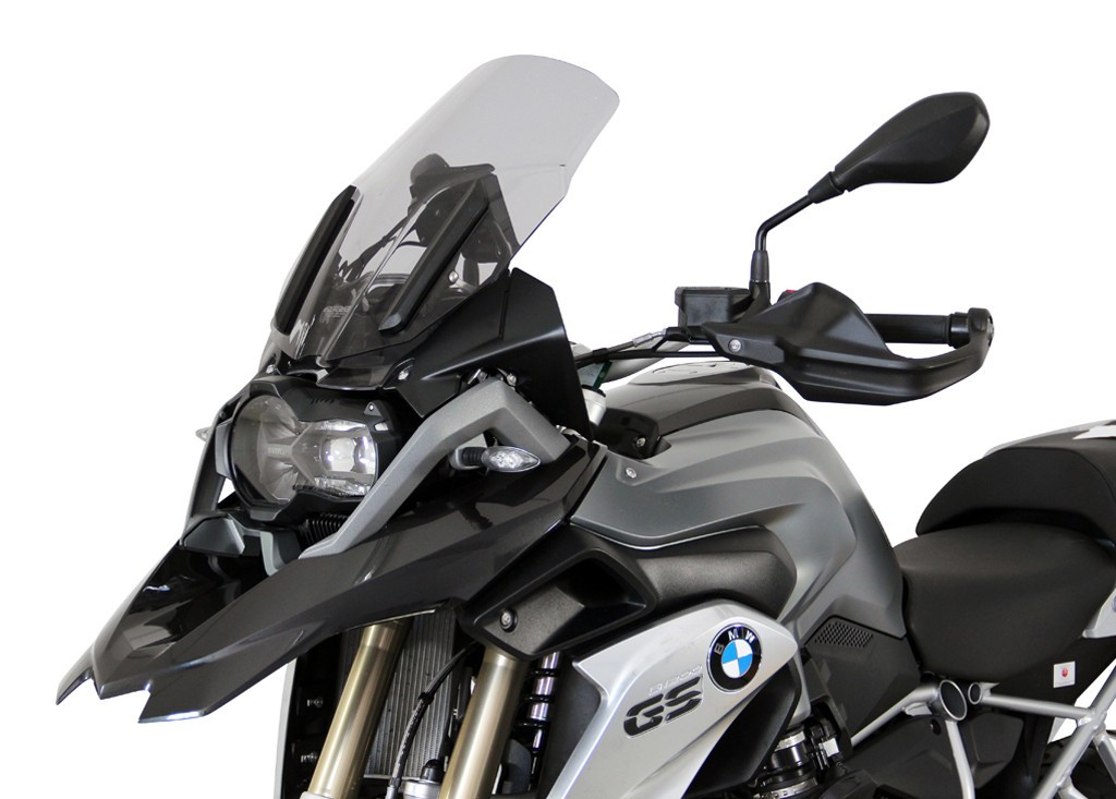 Szyba motocyklowa MRA BMW R 1200 GS RALLYE R12W 2017-, forma TM, czarna