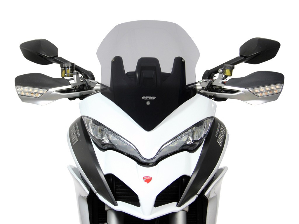 Szyba motocyklowa MRA DUCATI MULTISTRADA 1260 /S /PIKES PEAK AA 2018-2020, forma T, czarna