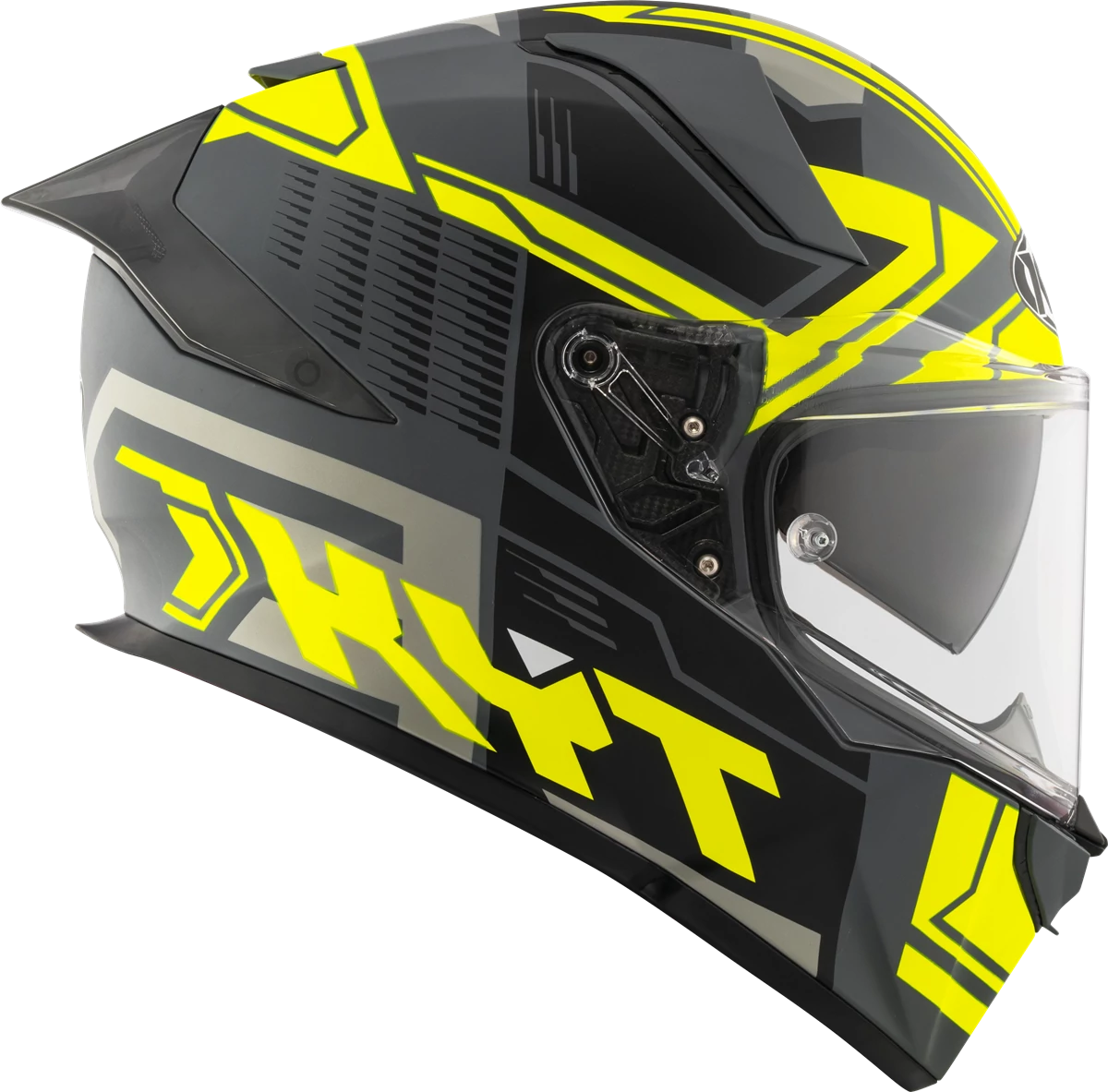 Kask motocyklowy KYT R2R OCTANE ŻÓŁTY MATT E06