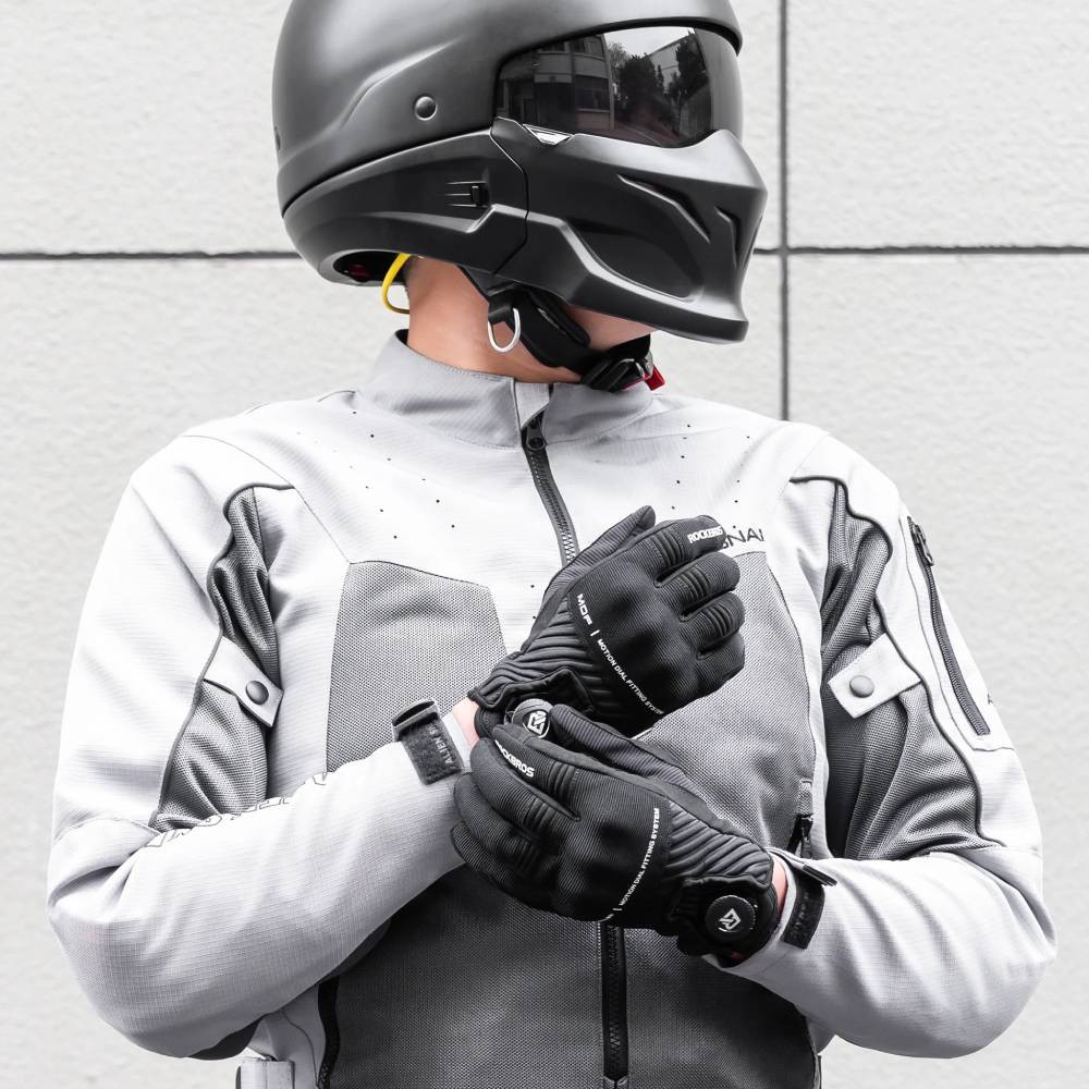 Rękawice motocyklowe ROCKBROS system dopasowania typu BOA