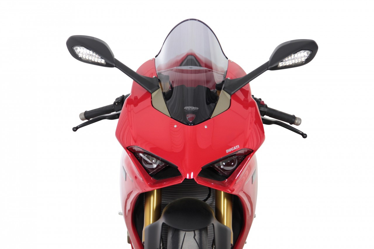 Szyba motocyklowa MRA DUCATI PANIGALE V2 2020-2024, forma R, przyciemniana