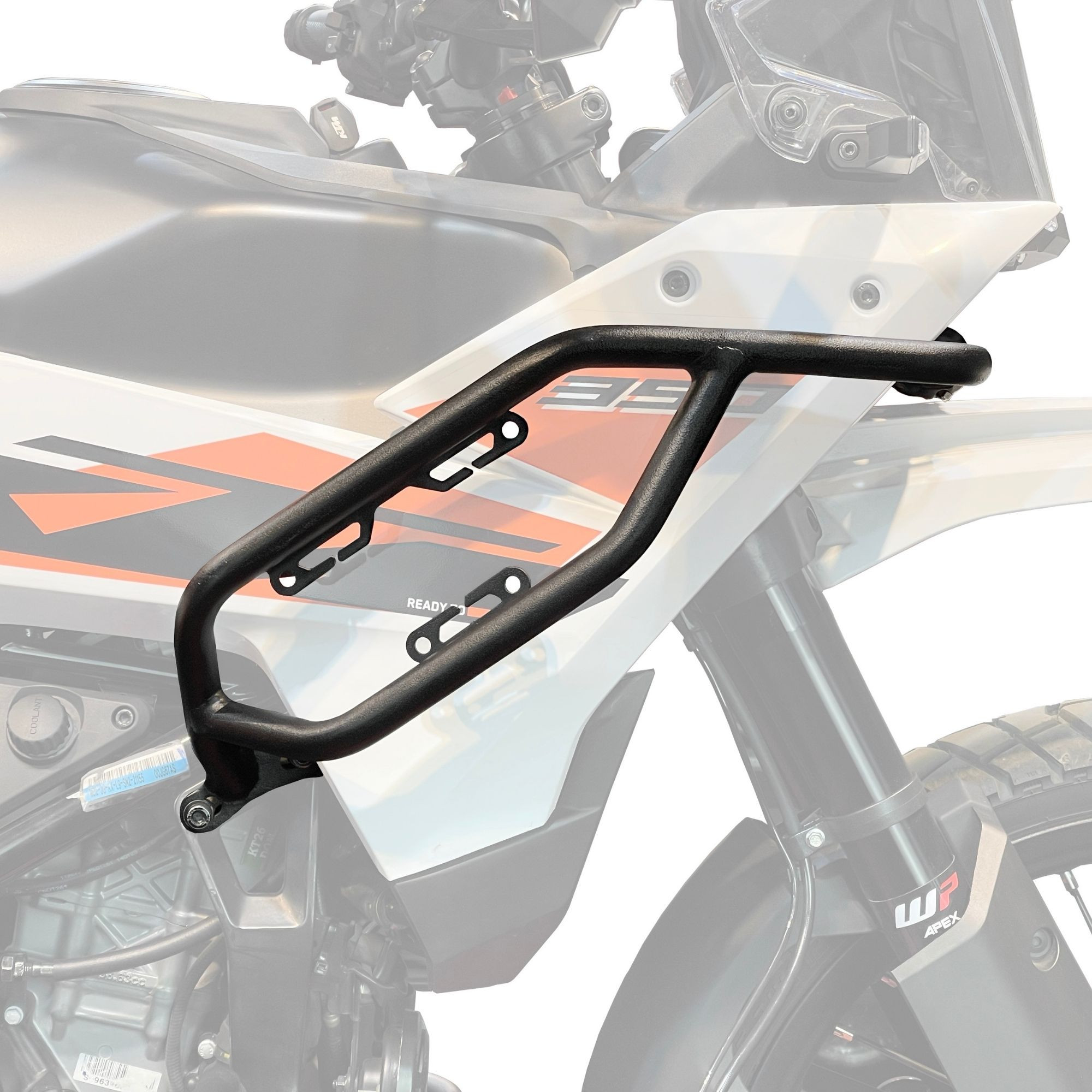 Gmole ochronne / Crashbary do KTM 390 ADVENTURE 2025-26 BLACK MAT czarny mat - komplet