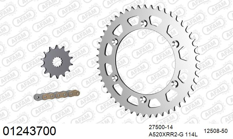 Zestaw napędowy AFAM do YAMAHA WR 400 F K