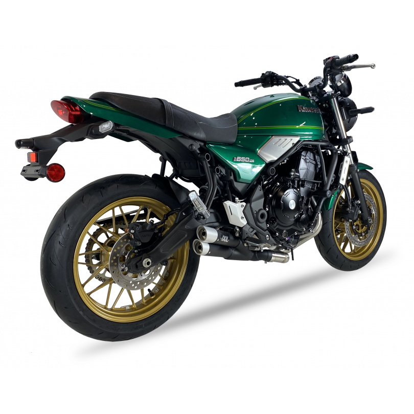 Tłumik IXIL KAWASAKI Z 650 RS 2022 (ER650M ER650MA2) typ L3XB (waga: 3000g, długość: 370 mm., materiał: Inox AISI304, kolor: Ano