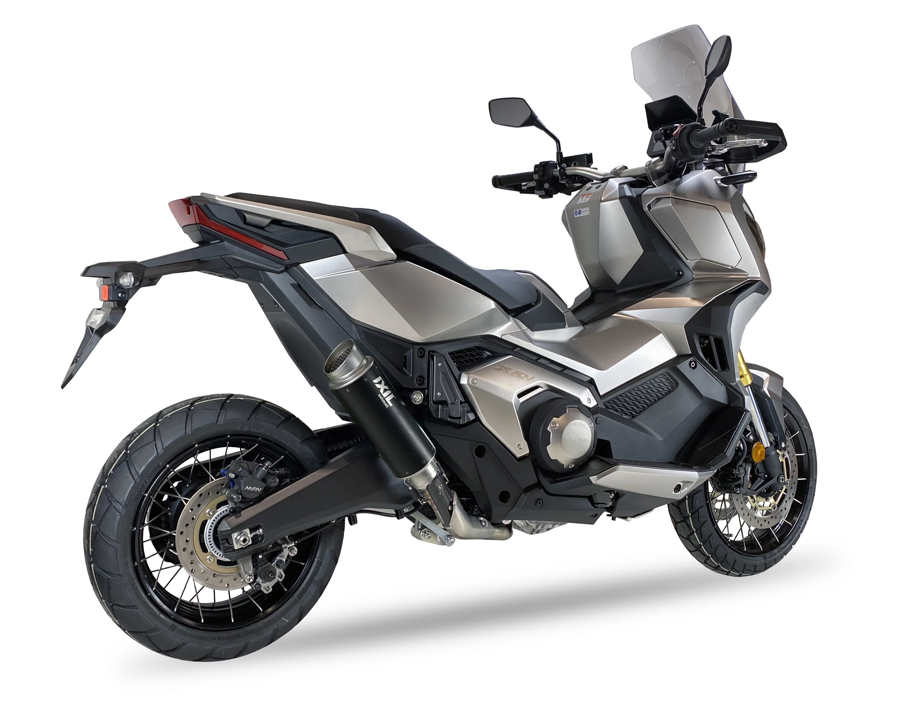 IXIL Tłumik HONDA FORZA 750 2025 (RH22) typ RC3B SLIP ON - SPORT XTREM BLACK (Homologacja)