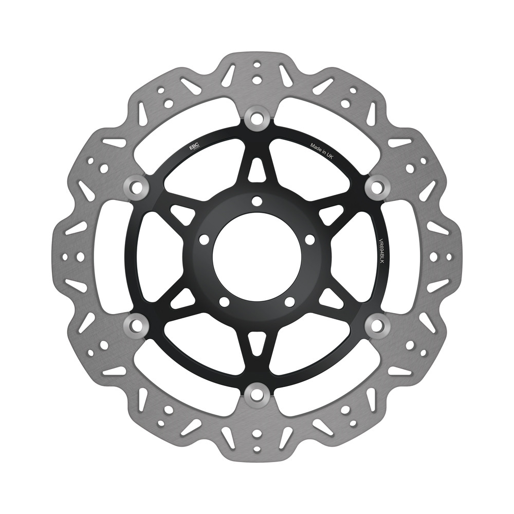 Tarcza hamulcowa motocyklowa EBC VR694BLK VEE, czarna