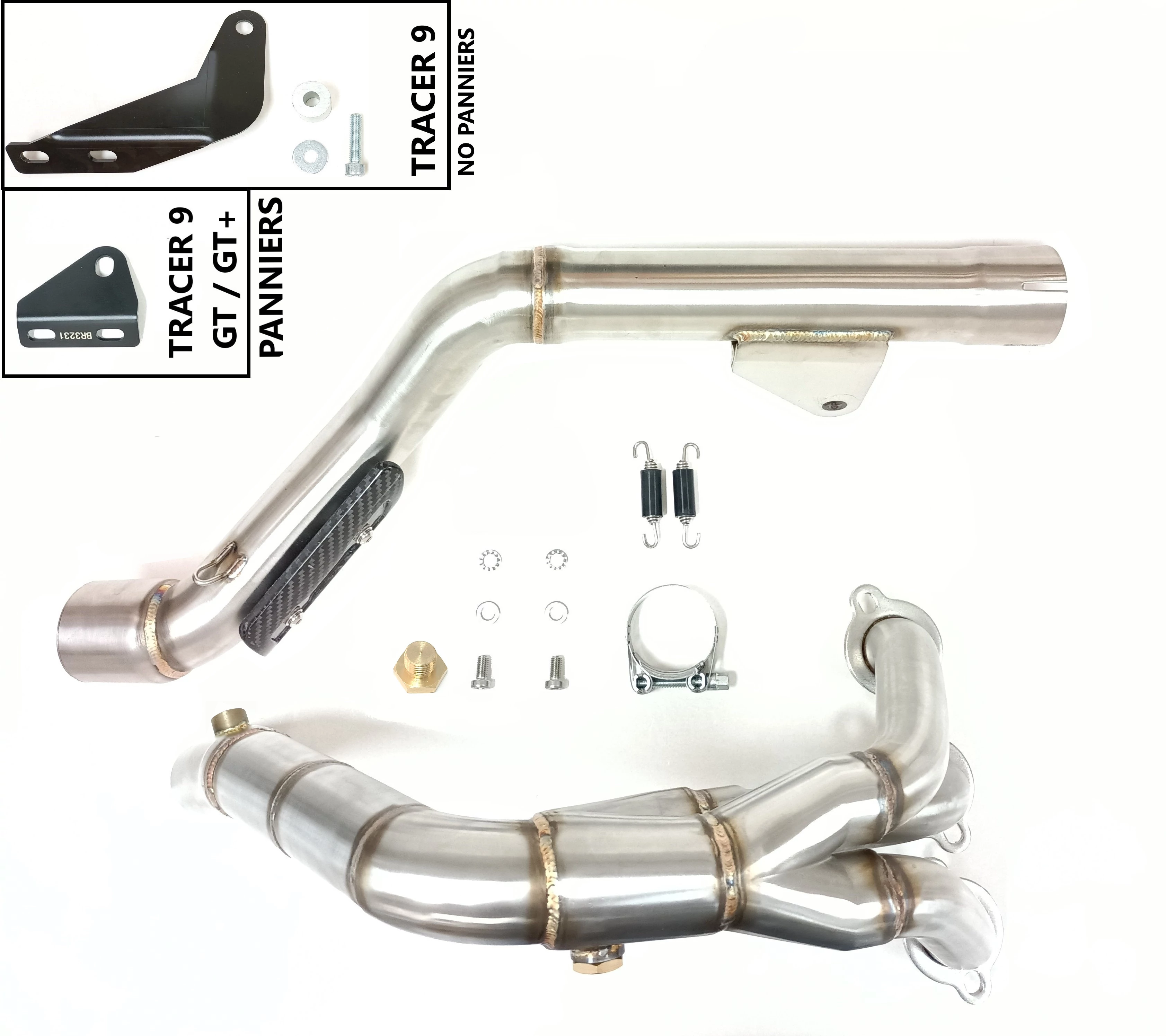 IXRACE Tłumik YAMAHA TRACER 9 / GT / GT+ 21-25 (RN70 RN99) typ MK2 MK2 SERIES INOX