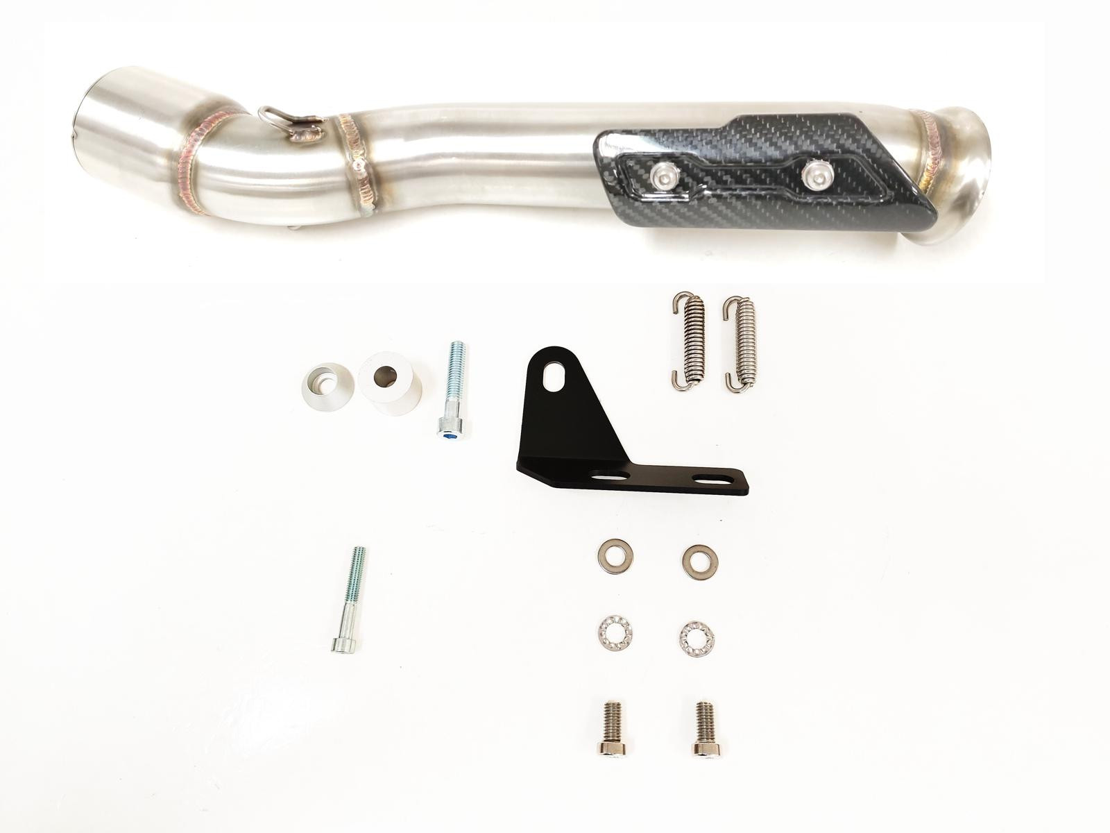 Tłumik IXRACE KTM 890 SMT 2023 (KTM R2 ADVENTURE) typ MK2B MK2 SERIES BLACK (Homologacja)