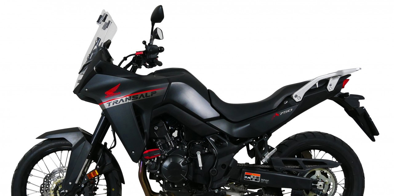 Szyba motocyklowa MRA HONDA XL 750 TRANSALP 2023-2024, forma VTM, bezbarwna