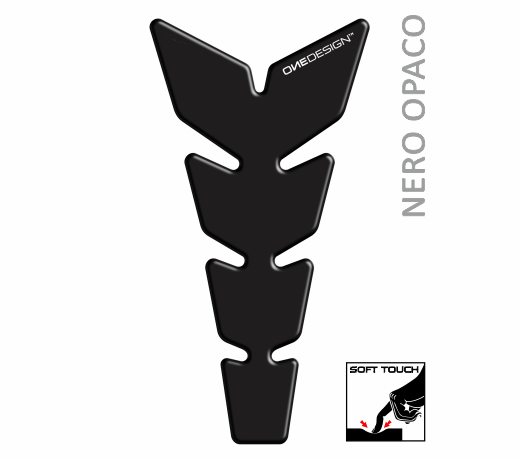ONEDESIGN Tankpad "Soft Touch" matt czarny slim