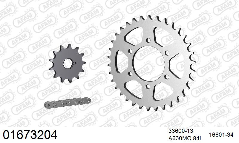 Zestaw napędowy AFAM do KAWASAKI Z 650 F2,F3,F4