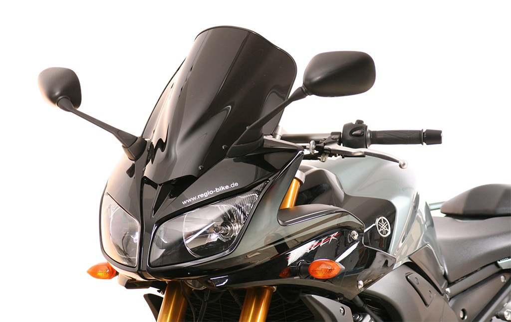 Szyba motocyklowa MRA YAMAHA FZ1 FAZER RN16 2006-, forma R, czarna