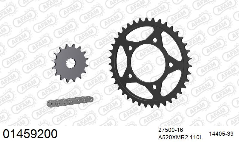 Zestaw napędowy AFAM do SUZUKI GS 500 E K,L,M,N,P