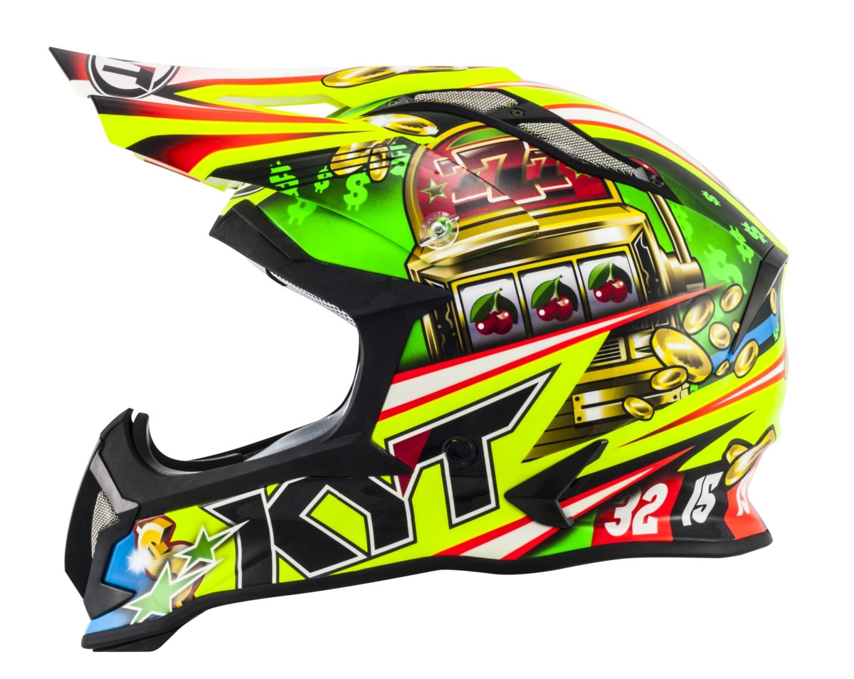 Kask Motocyklowy KYT STRIKE EAGLE ROULETTE