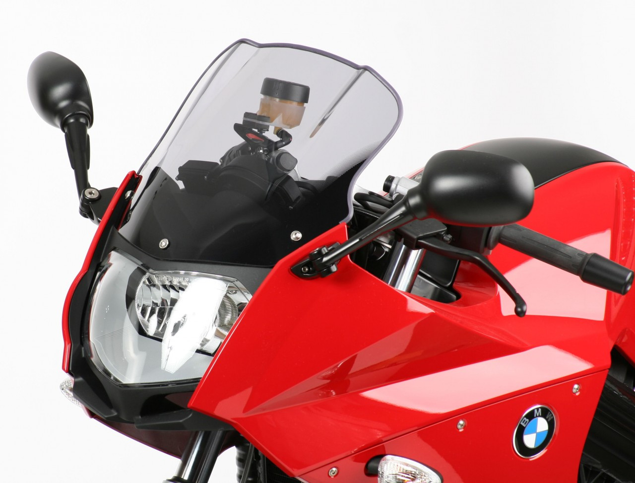 Szyba motocyklowa MRA BMW F 800 S / ST E8ST -, forma T, czarna
