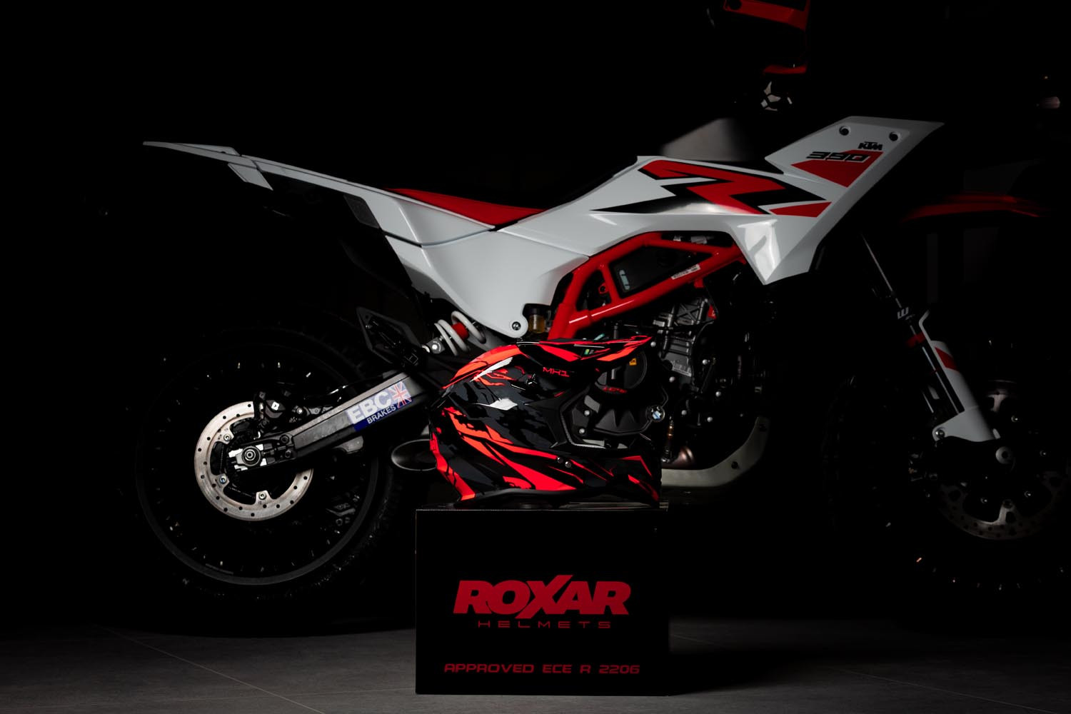 ROXAR HELMETS Kask motocyklowy ROXAR MX1 DARKSTAR enduro offroad
