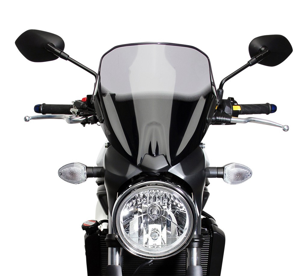 Szyba motocyklowa MRA SUZUKI SV 650 WCX0 / WCX1 2016-, forma NSN, bezbarwna