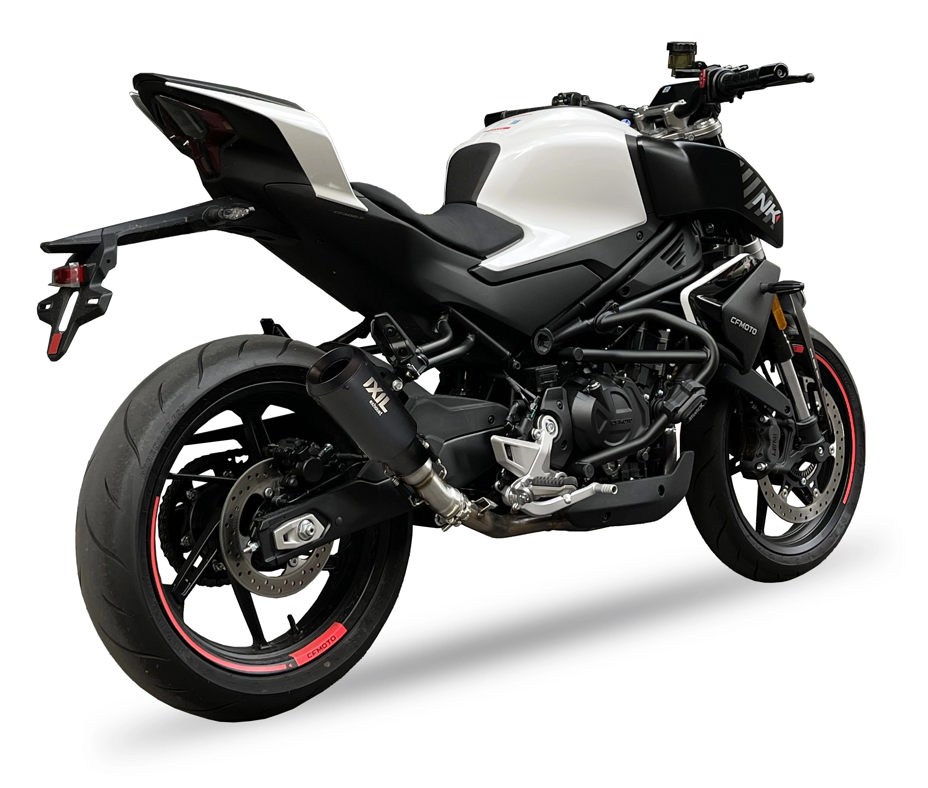 IXIL Tłumik CFMOTO 450 NK typ RB SLIP ON - RACE XTREM BLACK