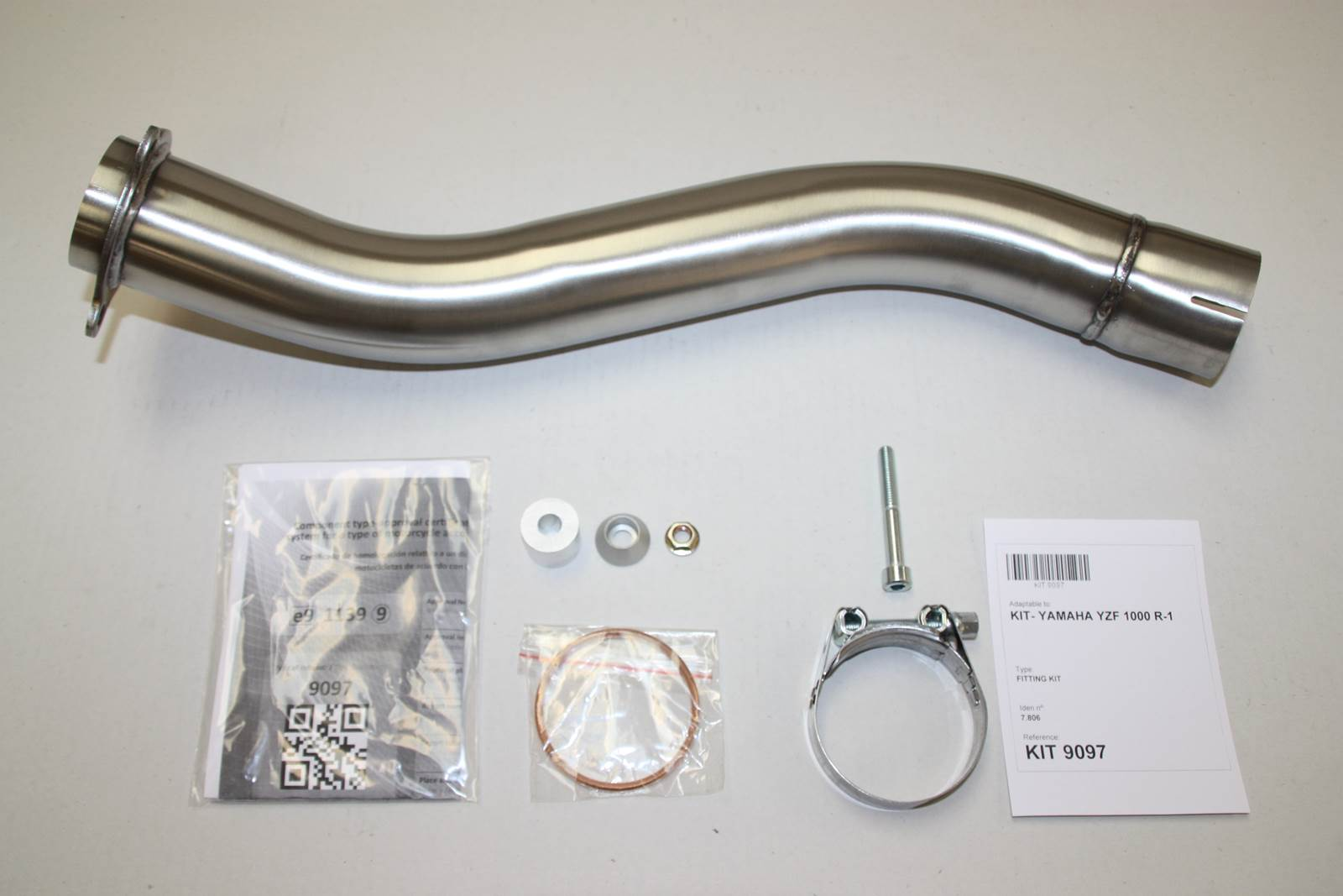 Tłumik IXIL YAMAHA YZF 1000 R-1 02-03 (RN09) typ SOVE (waga: 3000g, długość: 423 mm., materiał: Inox AISI304, kolor: Black paint