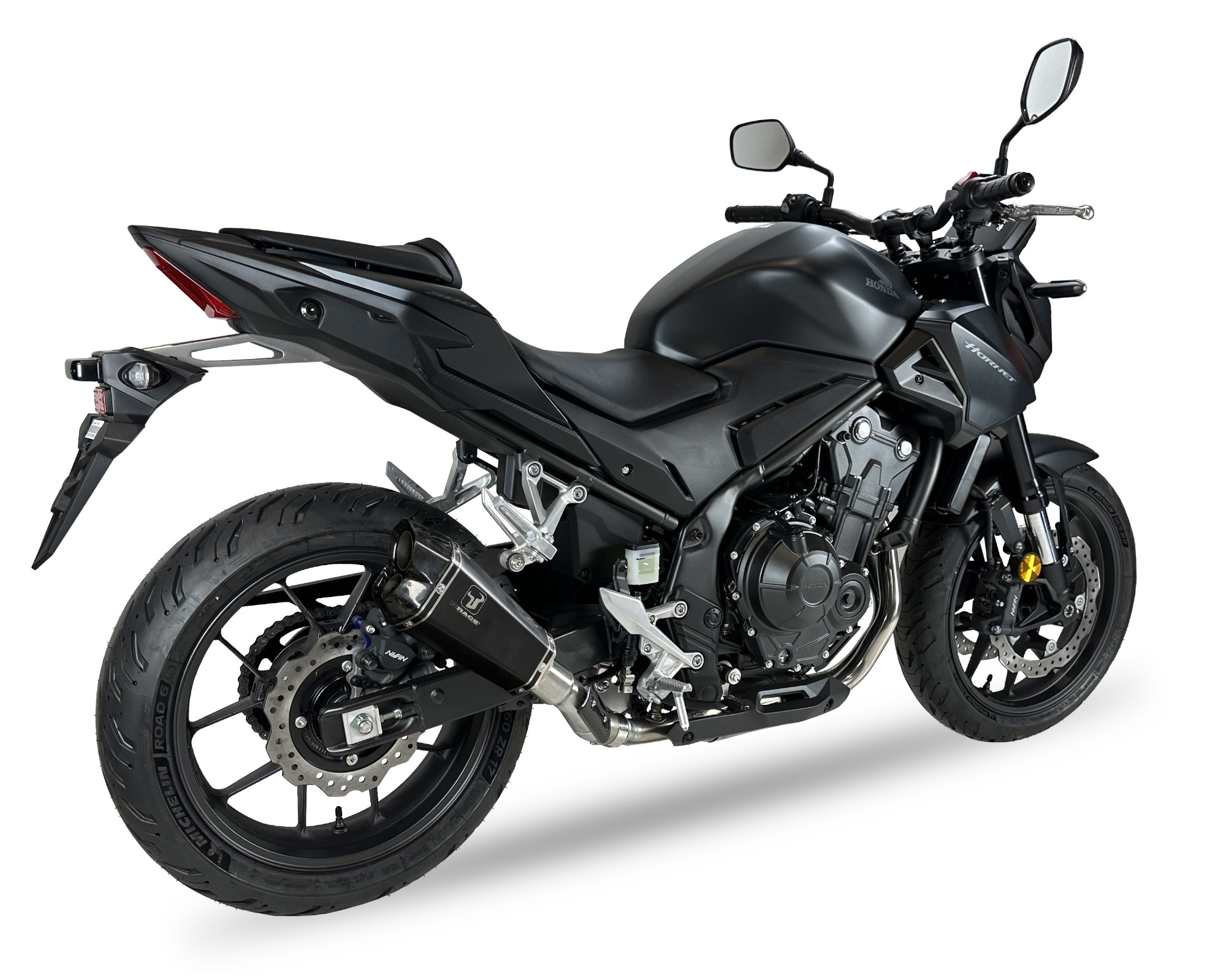 Tłumik IXRACE HONDA NX500 2024 (PC72) typ M8 SERIES BLACK (Homologacja)