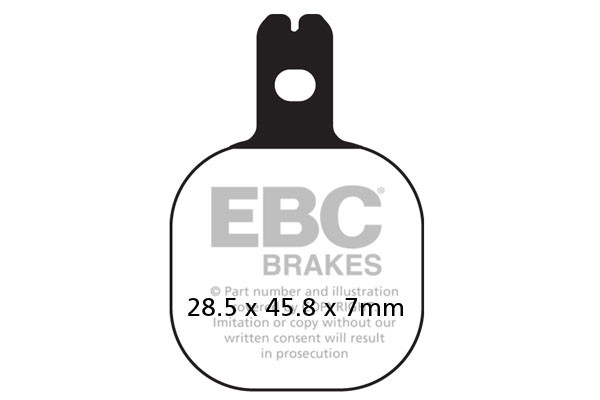 EBC Brakes Klocki hamulcowe EBC GPFAX184HH torowe/profesjonalne (kpl. na 1 tarcze)