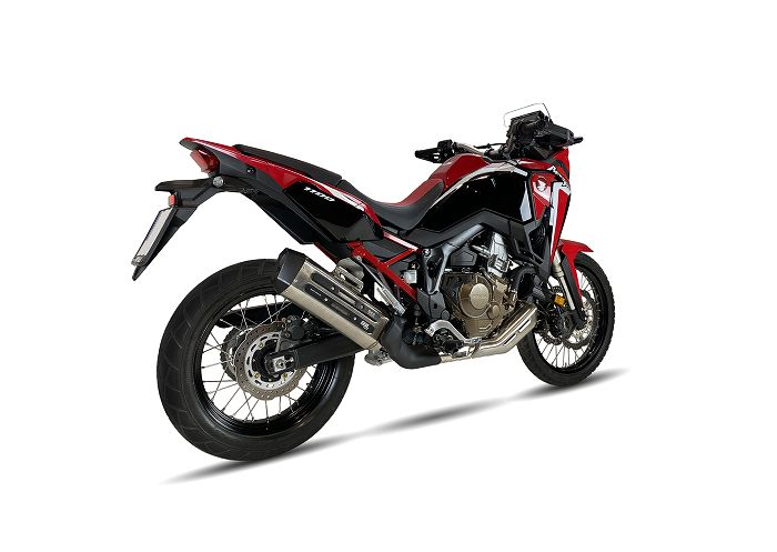 Tłumik IXIL HONDA CRF 1100 L AFRICA TWIN 20-23 (SD08) typ MXT (waga: 4920g, długość: 540 mm., materiał: Inox AISI304, kolor: Bla