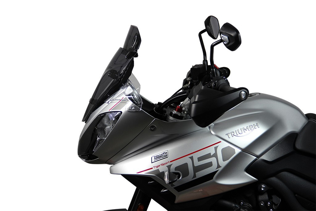 Szyba motocyklowa MRA TRIUMPH TIGER SPORT 1050 NH01 2016-, forma MXC, bezbarwna