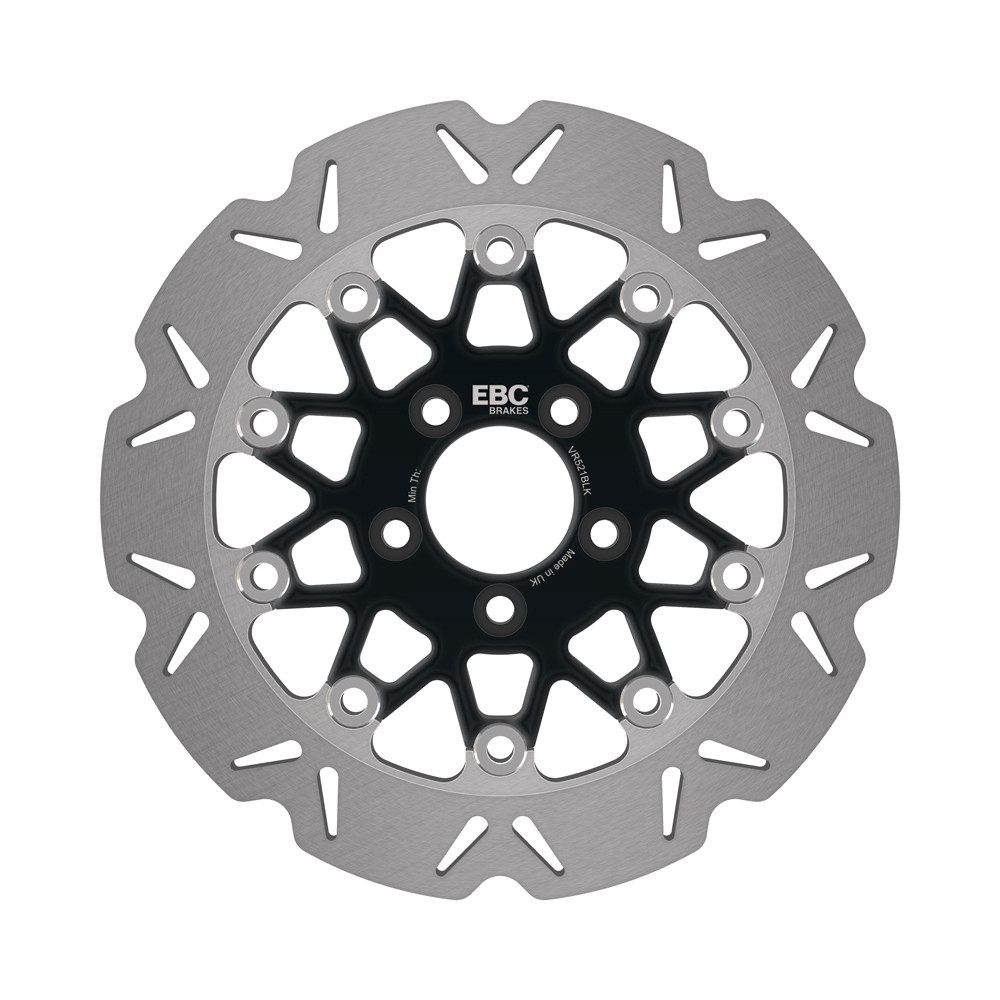 Tarcza hamulcowa motocyklowa EBC VR521BLK VEE, do amerykańskich motocykli, czarna