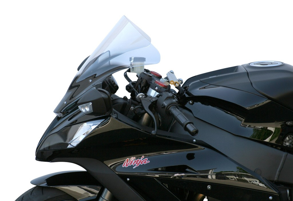 Szyba motocyklowa MRA KAWASAKI ZX 10 R ZXT00J 2011-2015, forma R, przyciemniana