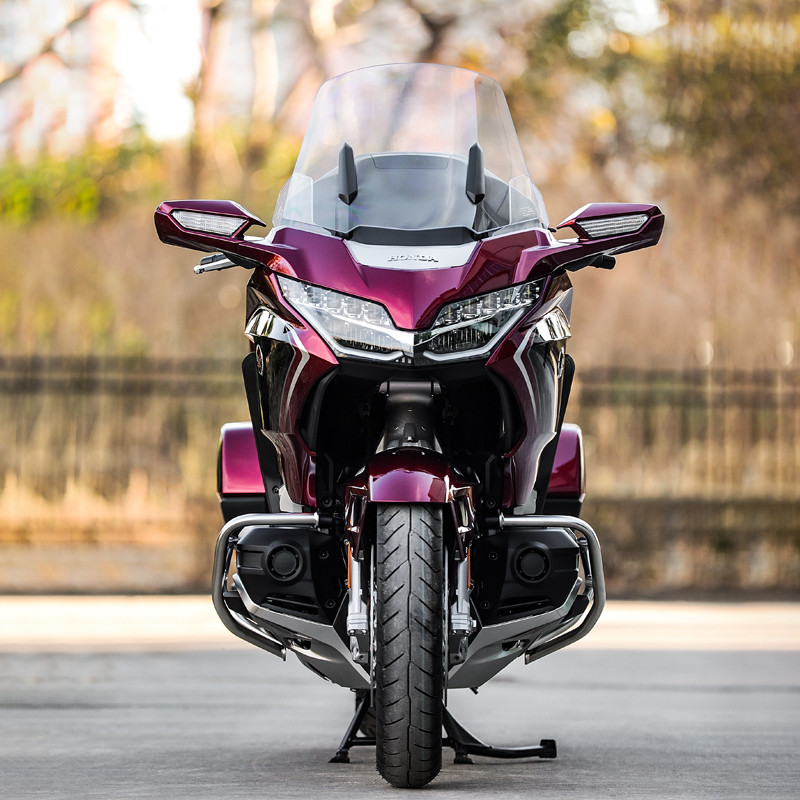 LOBOO Gmole do HONDA GL1800 srebrne