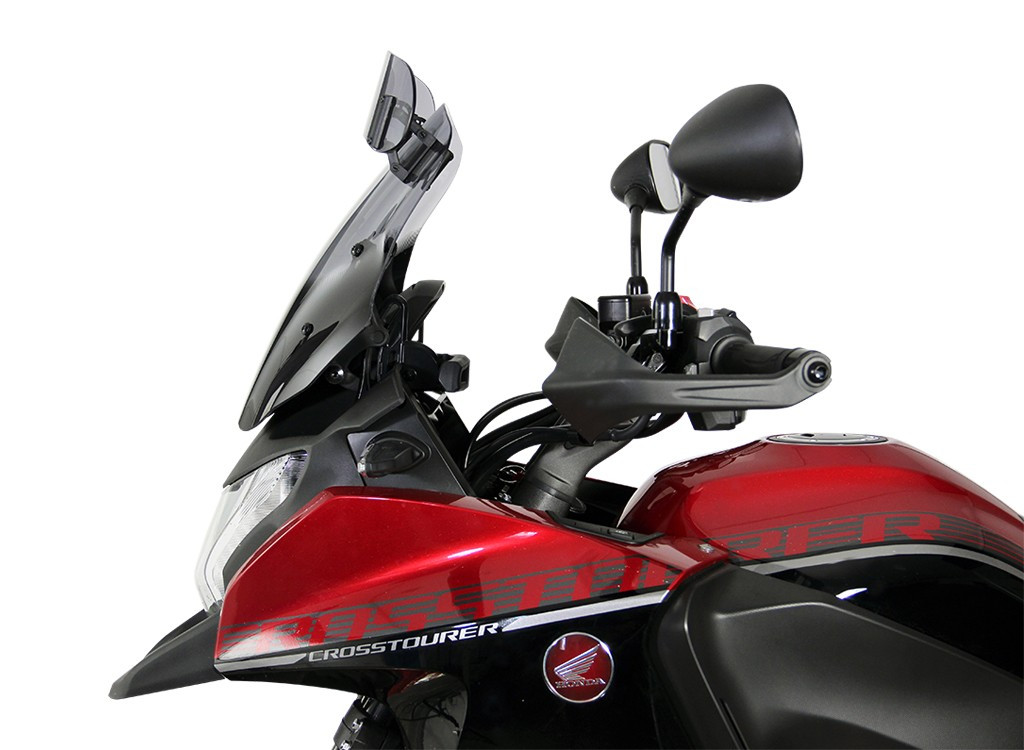 Szyba motocyklowa MRA HONDA VFR 1200 X CROSSTOURER SC 76 2016-, forma VT, przyciemniana