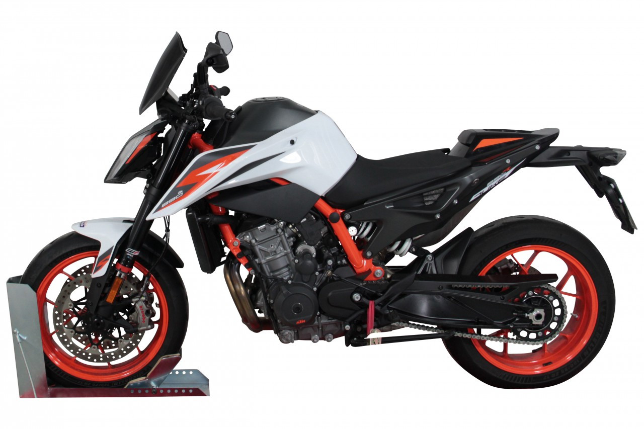 Szyba motocyklowa MRA KTM DUKE 890 R 2019-, forma NRM, czarna