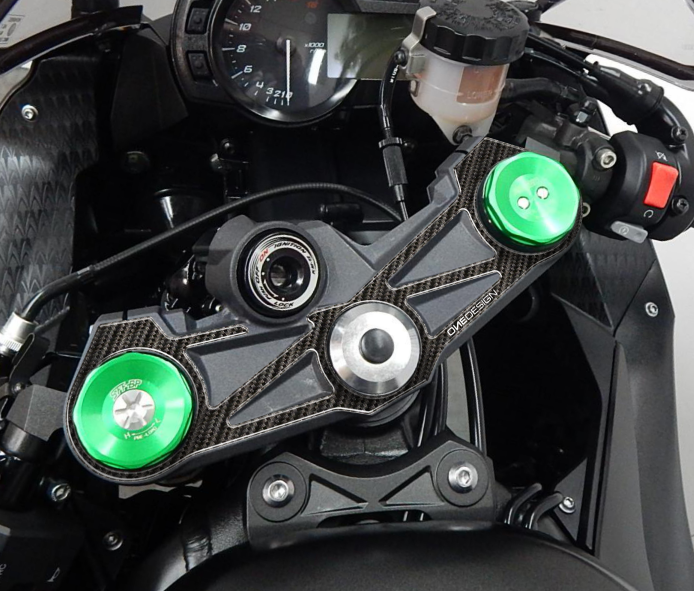 ONEDESIGN Naklejka na półkę kierownicy Kawasaki ZX6R 636 2012/2016