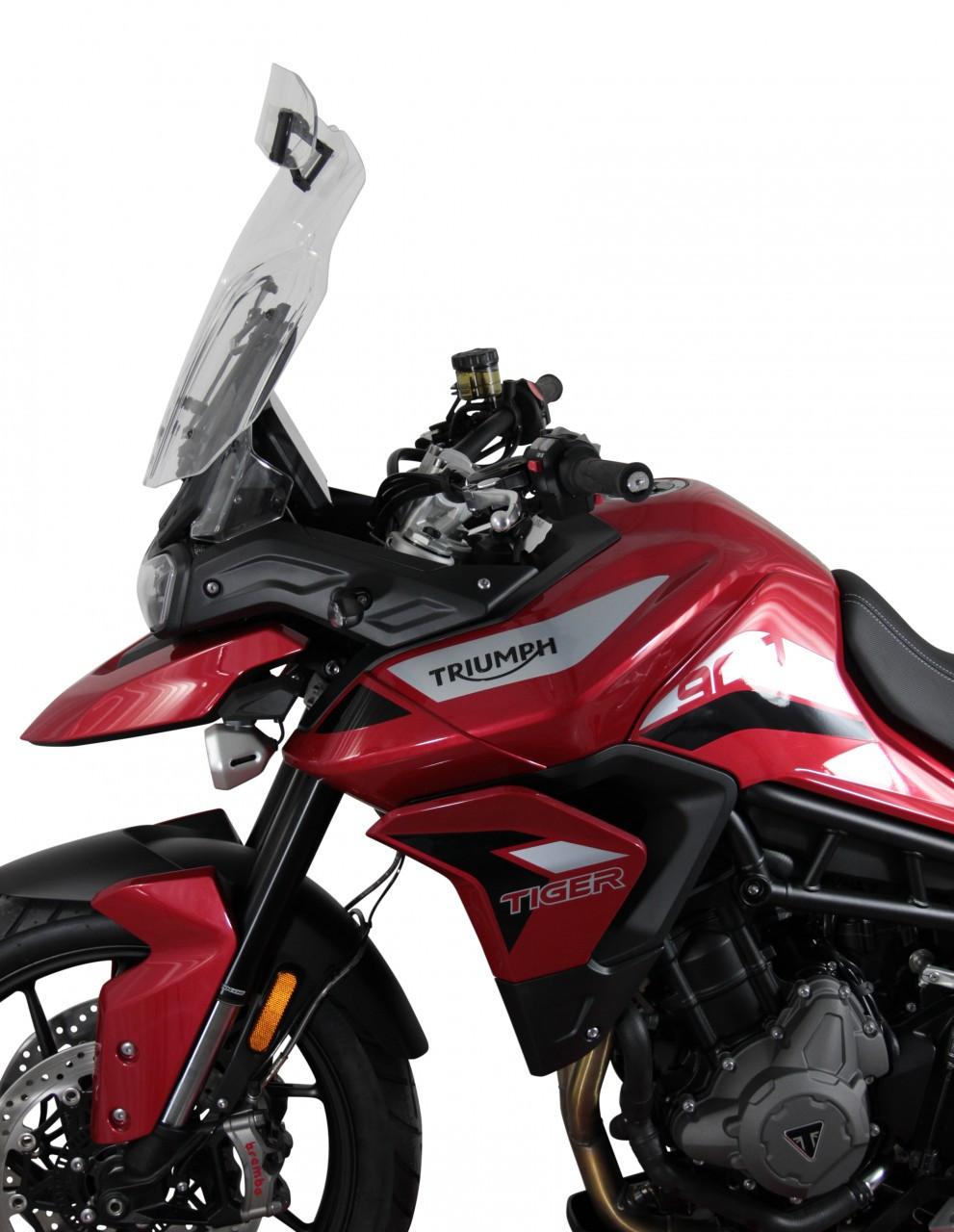 Szyba motocyklowa MRA TRIUMPH TIGER 900 /GT PRO 2019-, forma VTM, bezbarwna