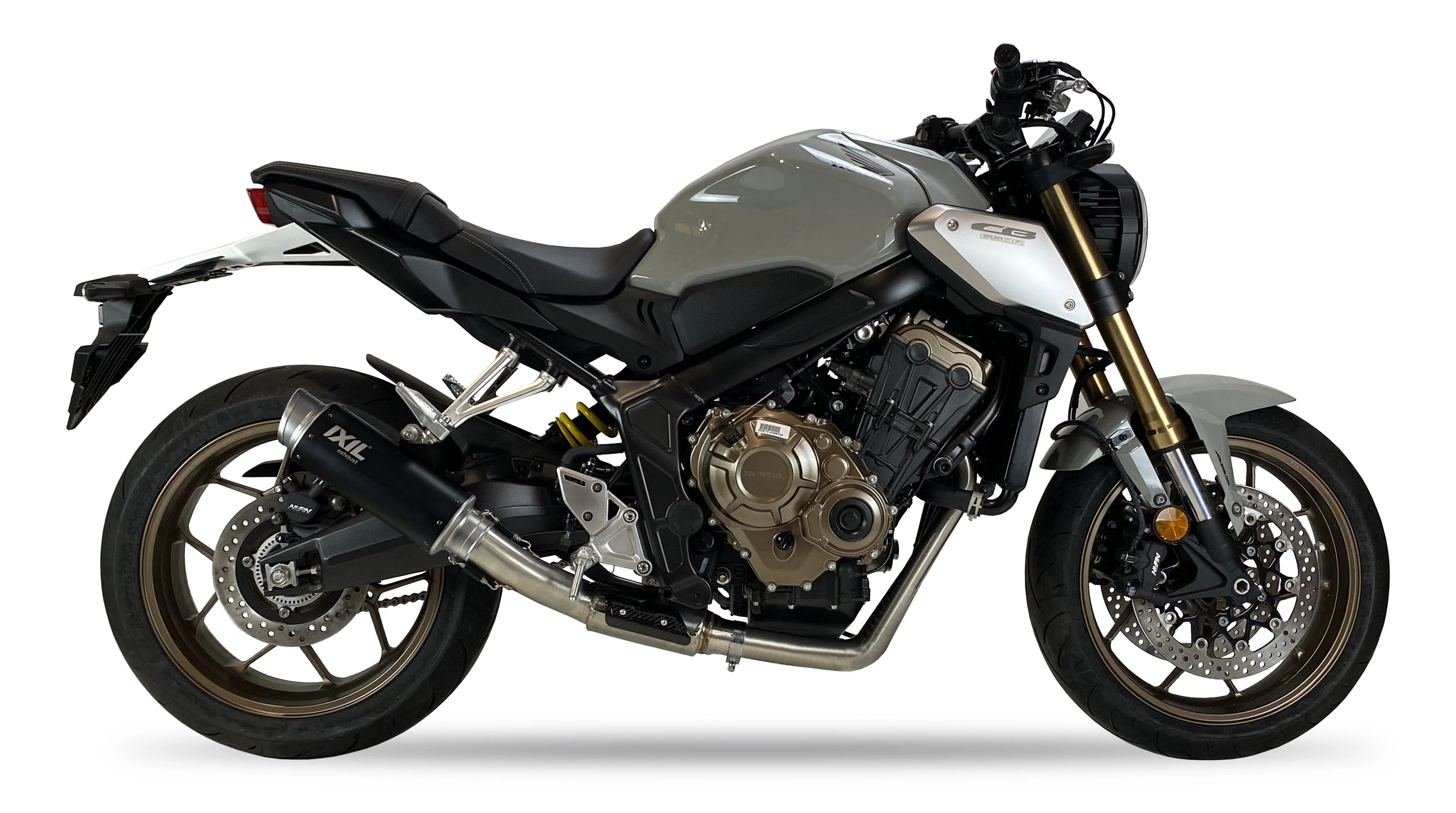 IXIL Układ wydechowy, tłumik HONDA CBR 650 R 21-23 (RH01) typ RC3B FULL SYSTEM - SPORT XTREM BLACK (Homologacja)