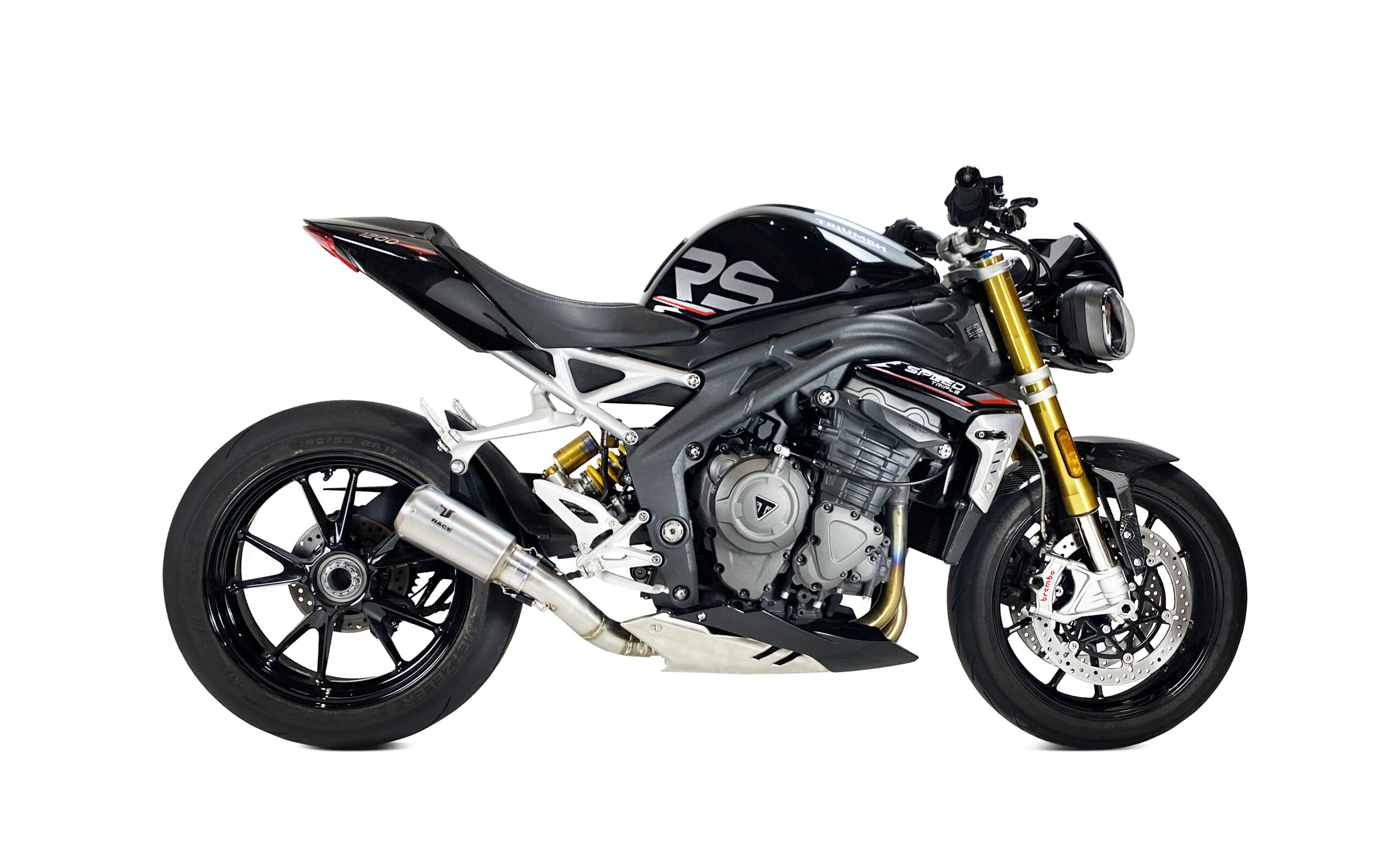 Tłumik IXRACE TRIUMPH SPEED TRIPLE 1200 RS / RR 21-22 (PB01) typ MK2 MK2 SERIES INOX