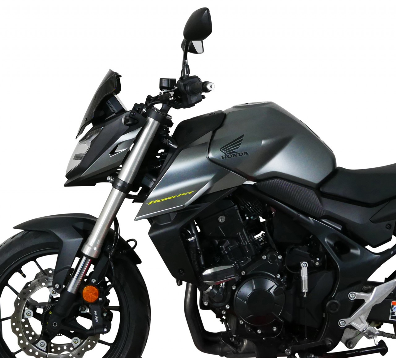 Szyba motocyklowa MRA HONDA CB 750 HORNET 2023-2024, forma NSPM, czarna