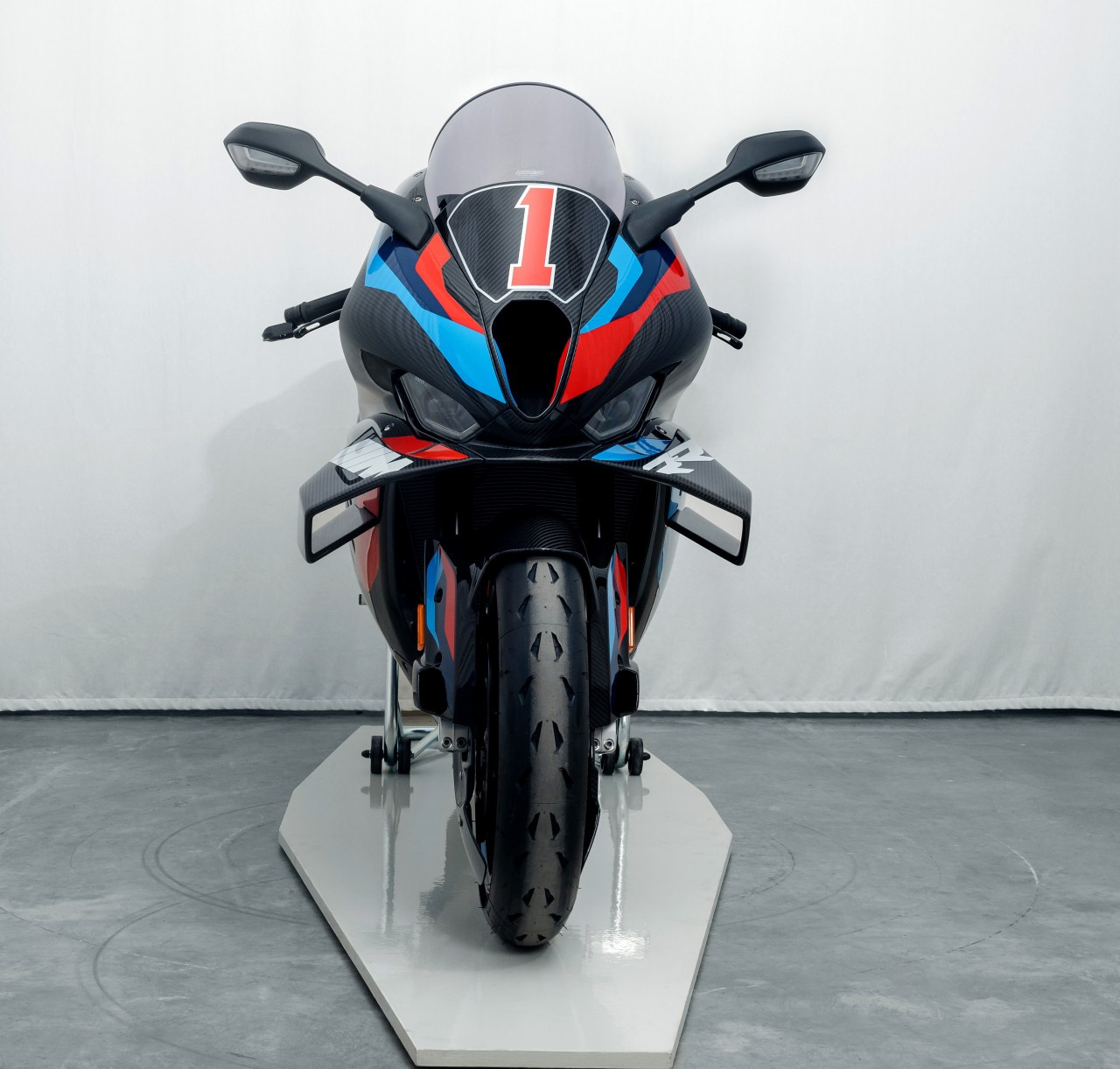 Szyba motocyklowa MRA BMW M1000 RR SM99 2023-2024, forma OM, bezbarwna