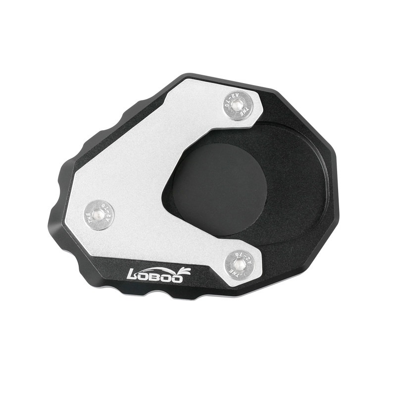 LOBOO Nakładka na stopkę boczną, aluminiowa do BMW R1200/1250GS ADV