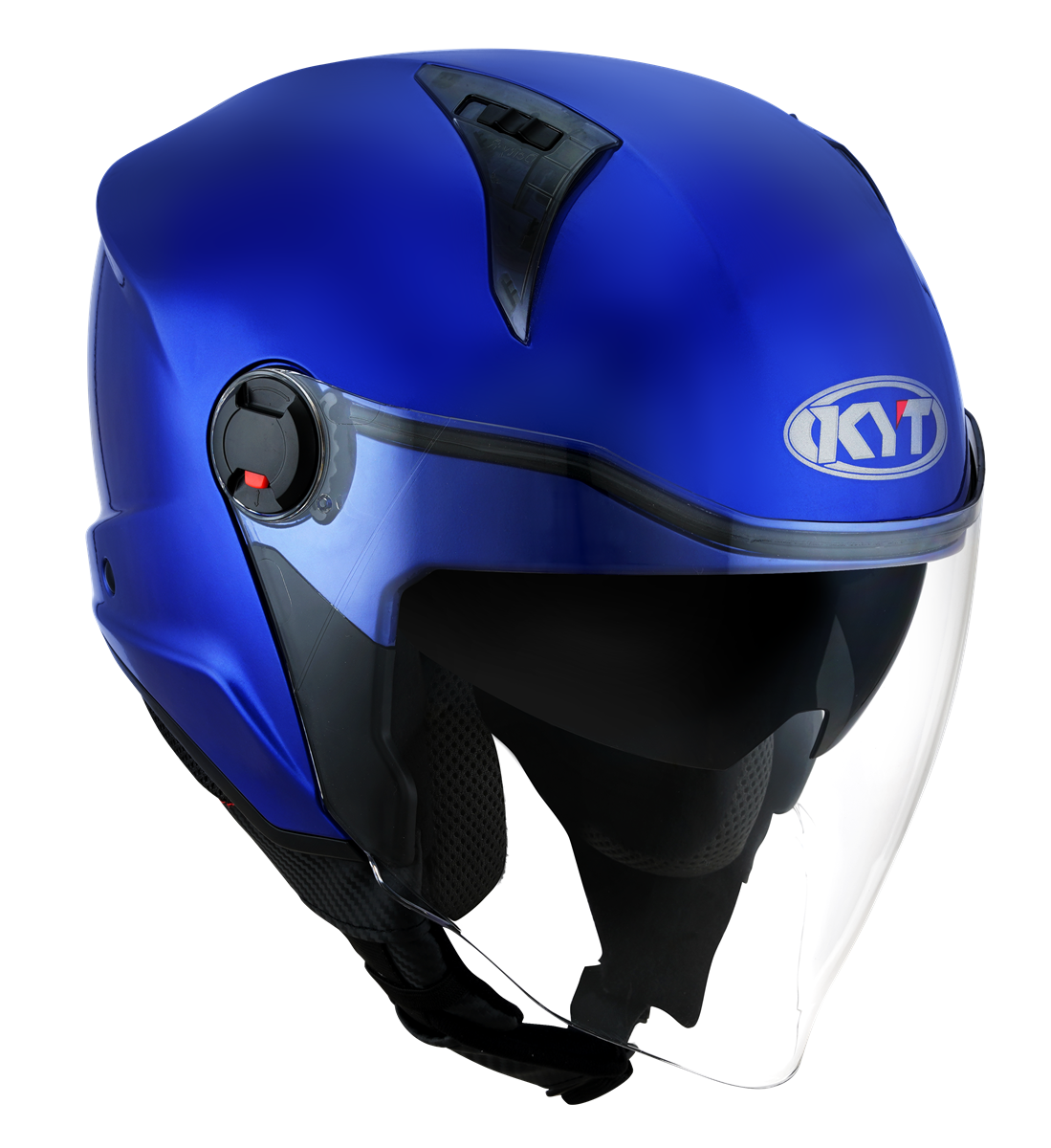Kask Motocyklowy KYT D-CITY połysk niebieski metaliczny ECE/ONU 22-06